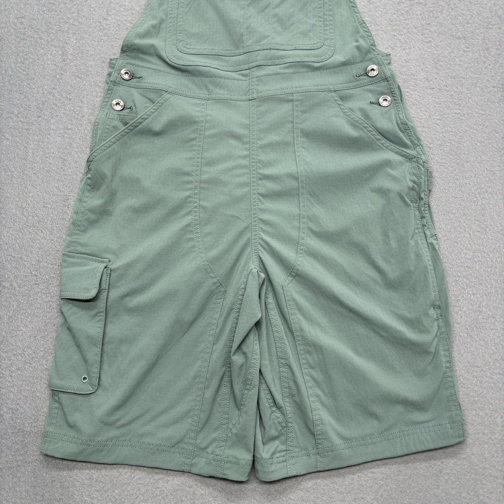 Duluth Trading Bib Overalls Womens S Green Heirloom Gardening Cargo Pockets - Picture 4 of 9
